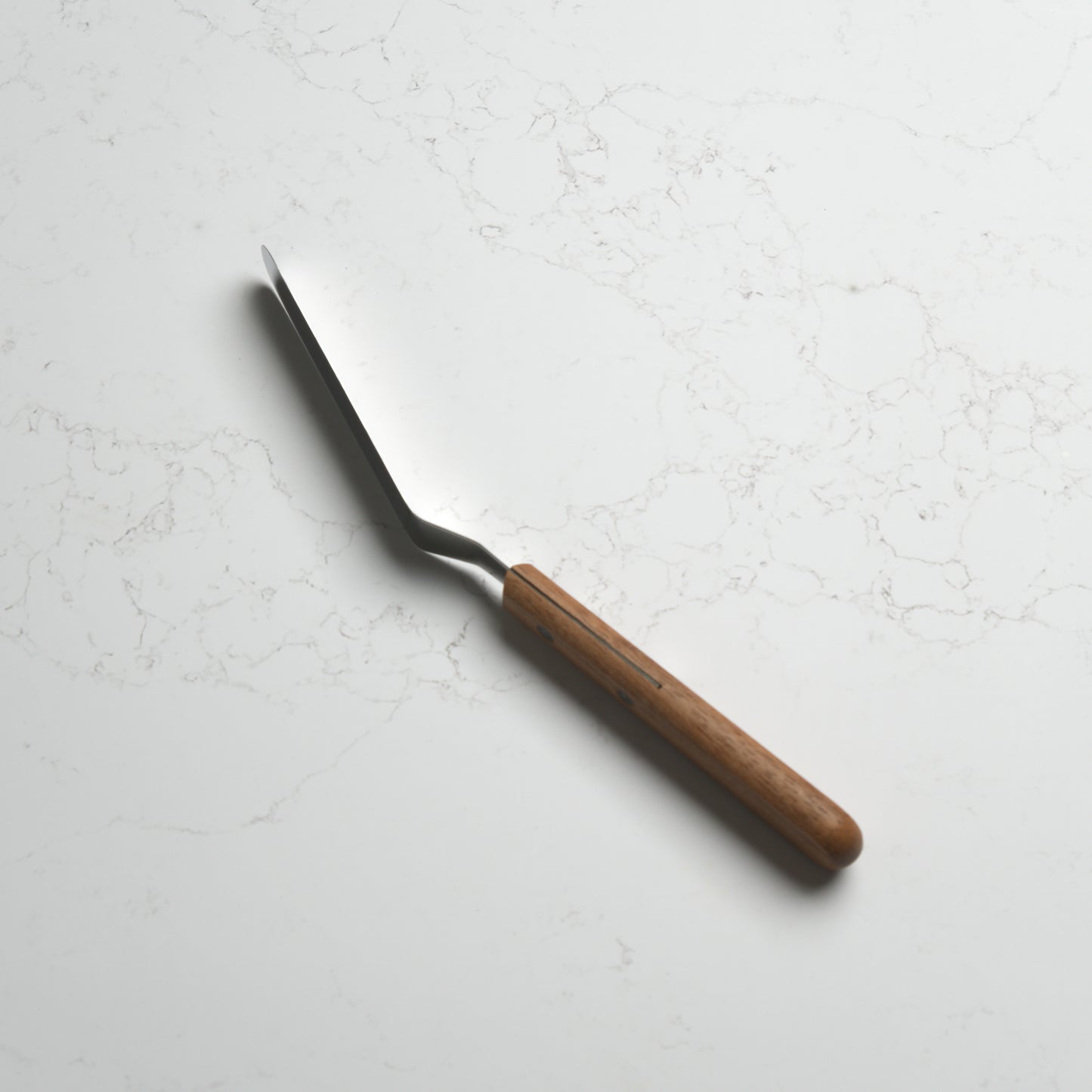 Stainless Steel Spatula (Wooden Handle)