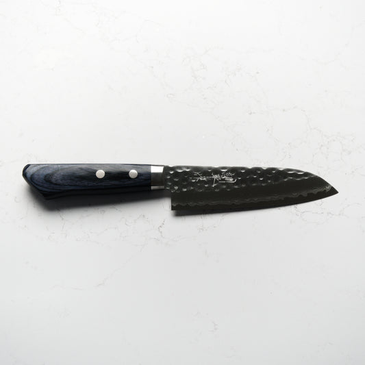 Masutani Kokuryu VG10 Damascus Small Santoku 135mm