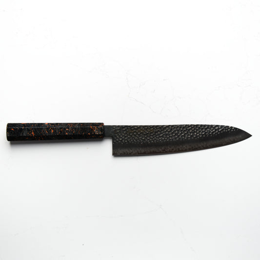 Sakai Kikumori VG10 Damascus Kurouchi Gyuto 210mm