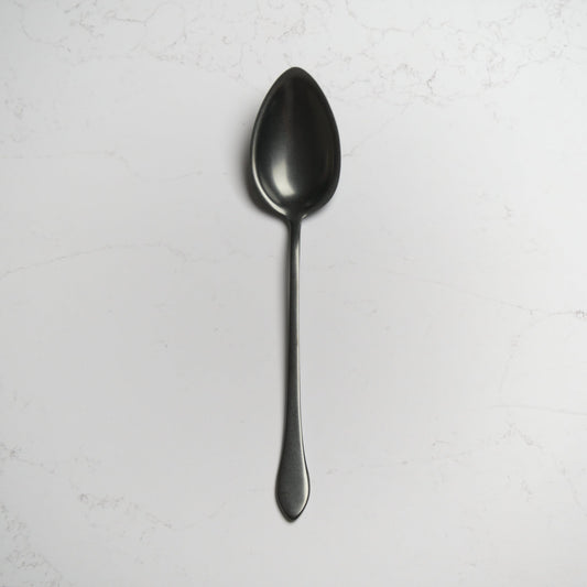 Gestura 01 Kitchen Spoon - Gunmetal - Blade & Board
