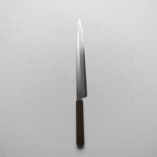 Sakai Kikumori Kikuzuki Kasumi Yanagiba 270mm - Blade & Board