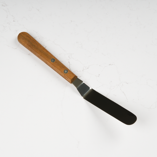 Stainless Steel Spatula (Wooden Handle)