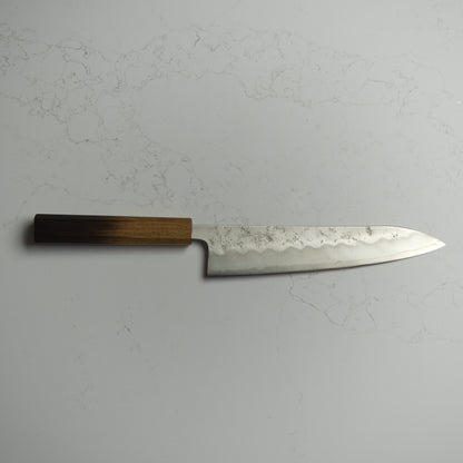 OUL Nashiji Ginsan Gyuto 210 - Burnt Oak Handle
