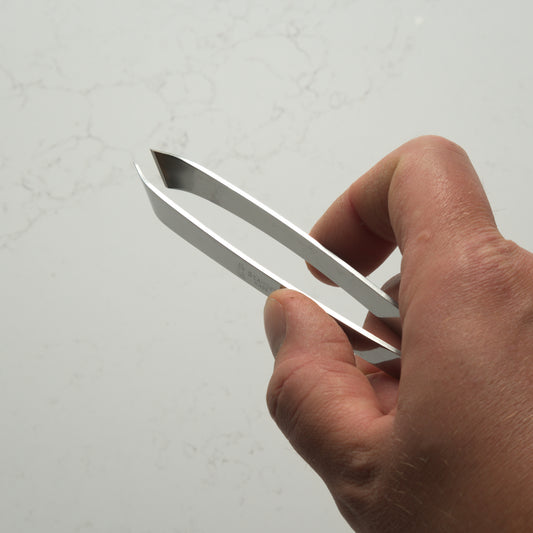 Slanted Fish Bone Tweezers