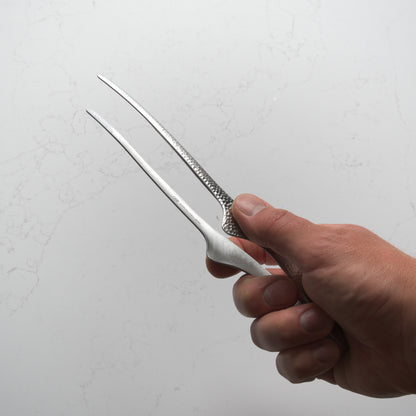 Clever Tong with Hammered Texture