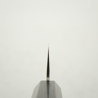 Sakai Kikumori VG10 Tsuchime Damascus Santoku 170mm - Ebony Mono