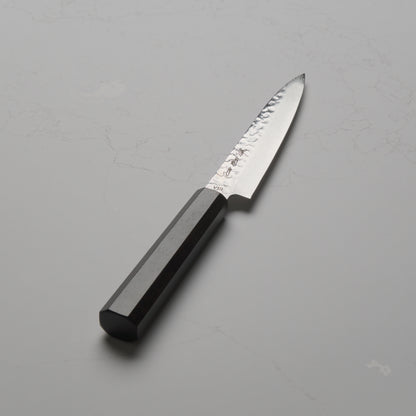 Sakai Kikumori VG10 Tsuchime Damascus Petty 150mm - Ebony Mono