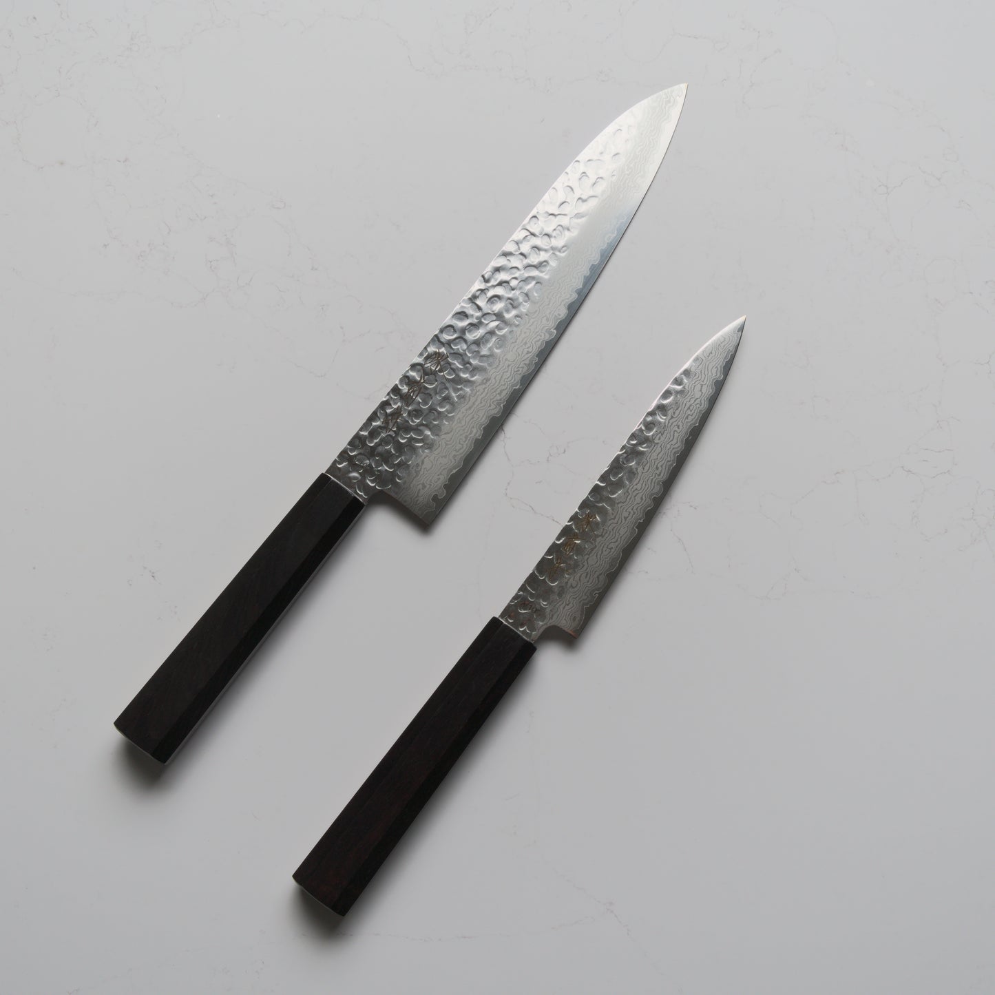 Sakai Kikumori VG10 Damascus Set - Gyuto, Petty