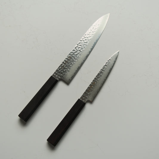 Sakai Kikumori VG10 Damascus Set - Gyuto, Petty