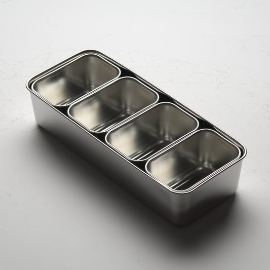 Stainless Yakumi Pan MINI - 4 Compartments