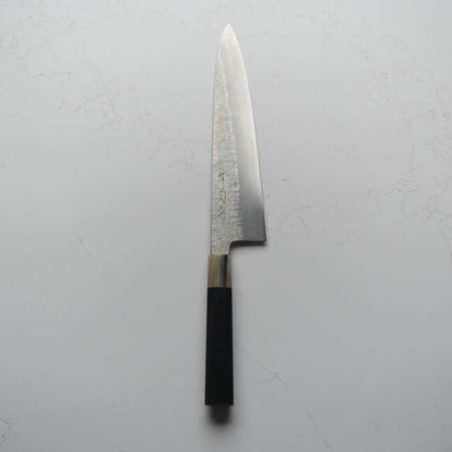 Satoshi Nakagawa Ginsan Tsuchime Gyuto 240mm - Ebony & Blonde