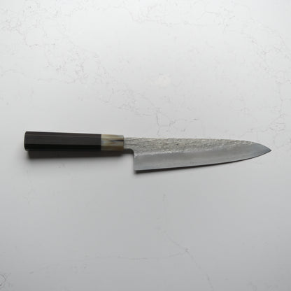 Satoshi Nakagawa Ginsan Tsuchime Gyuto 210mm - Ebony & Blonde