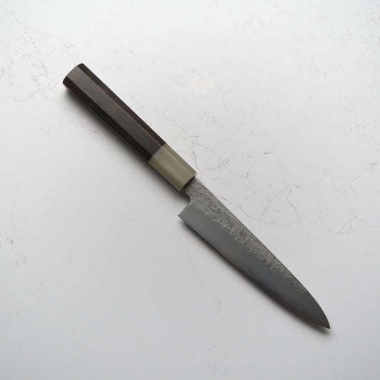 Satoshi Nakagawa Ginsan Tsuchime Petty 150mm - Ebony & Blonde