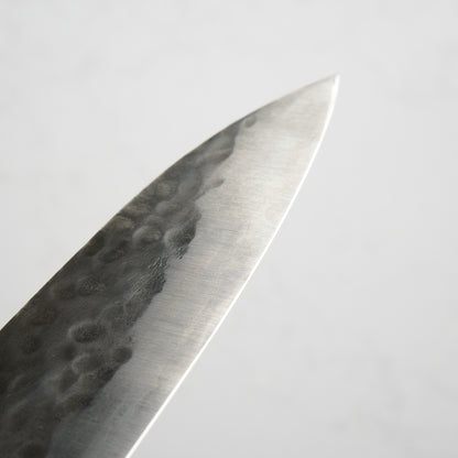 Morihei Hisamoto White #1 Tsuchime Stainless Clad Gyuto 240mm - Pakkawood Handle