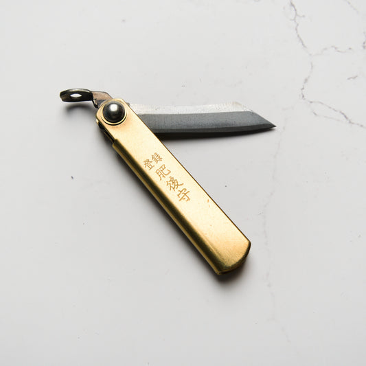 Nagao Kanekoma Higonokami SK Brass - Mini