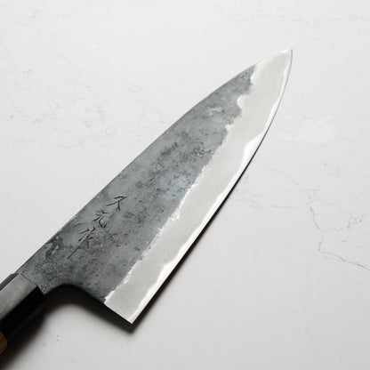 Morihei Hisamoto White #2 Kurouchi Extra Tall Gyuto 210mm - Keyaki Zelkova