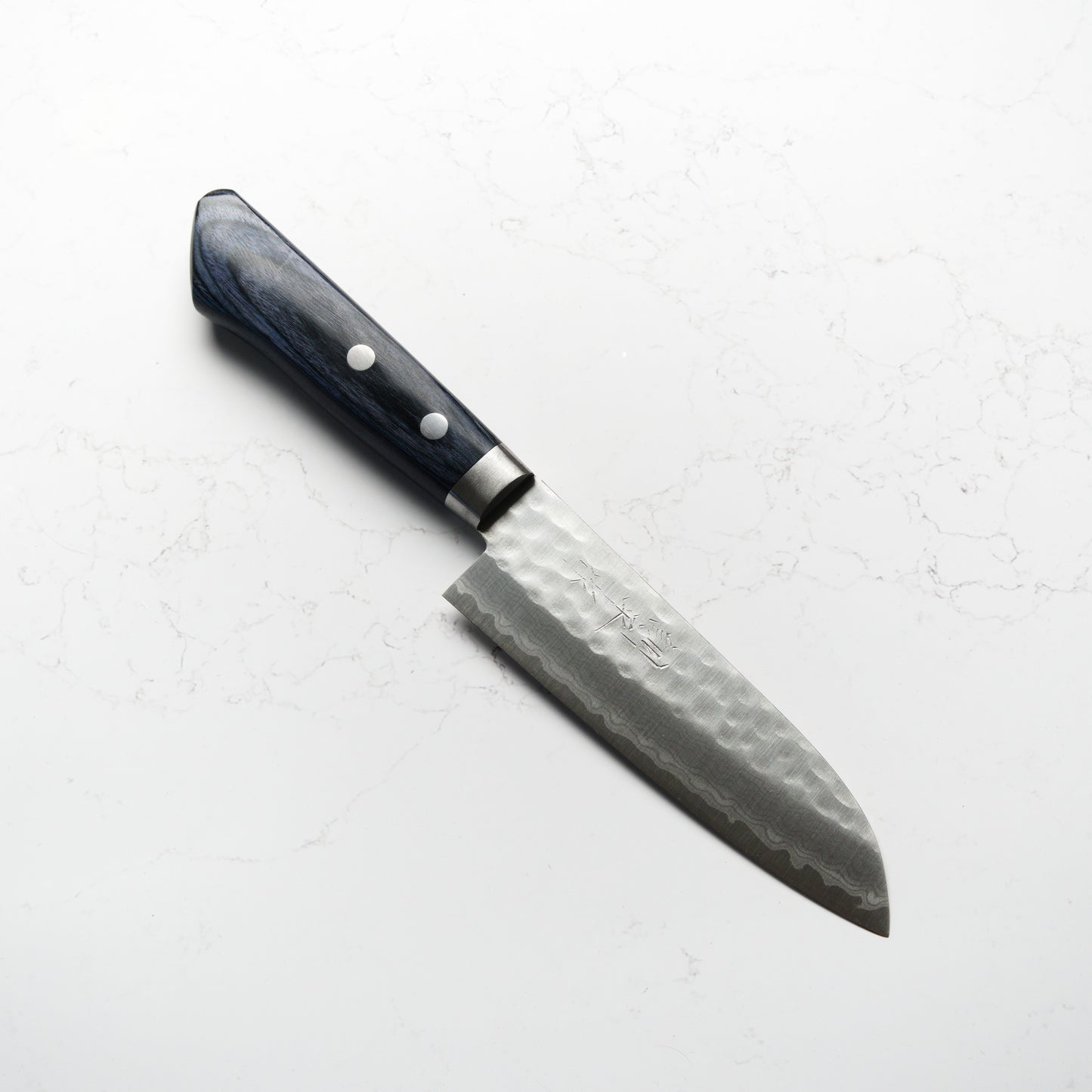 Masutani Kokuryu VG10 Damascus Small Santoku 135mm