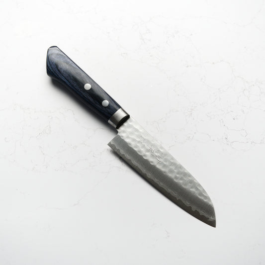 Masutani Kokuryu VG10 Damascus Small Santoku 135mm