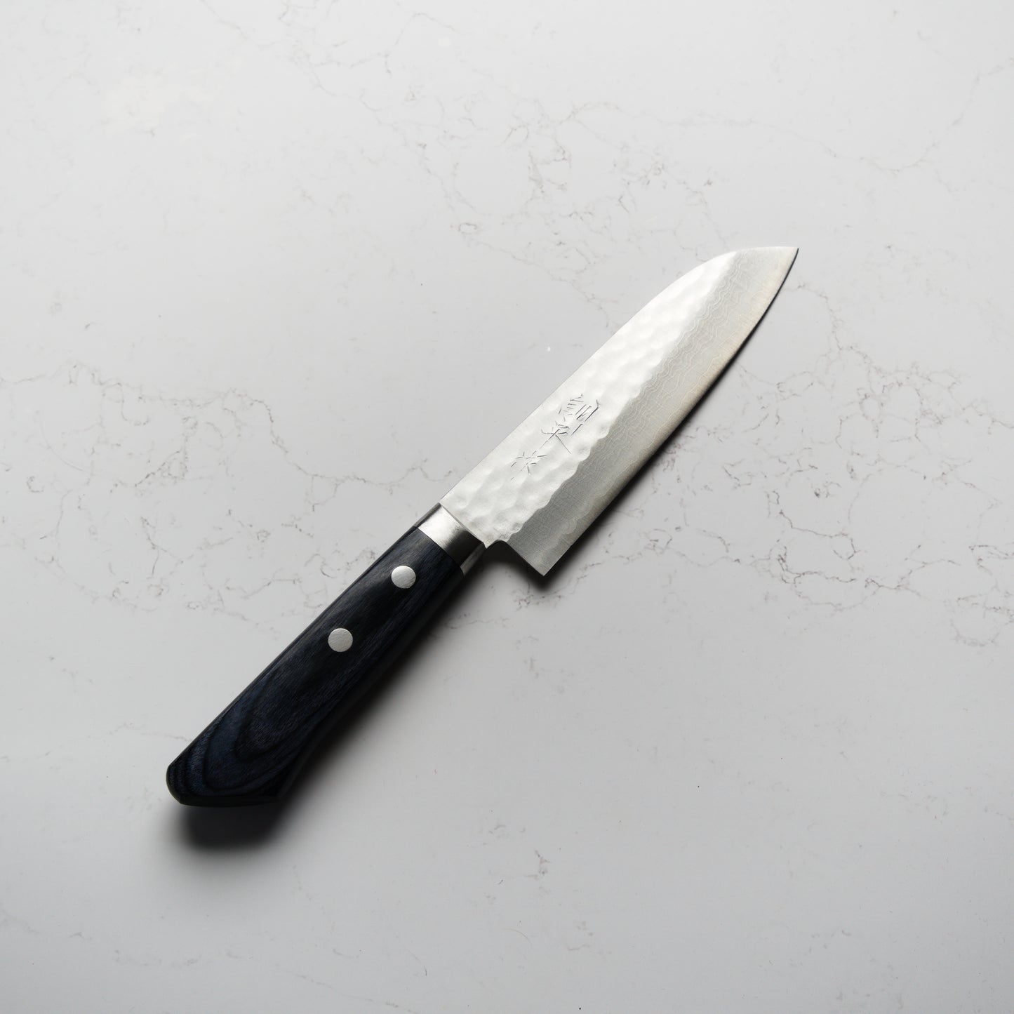 Masutani Kokuryu VG10 Damascus Small Santoku 135mm