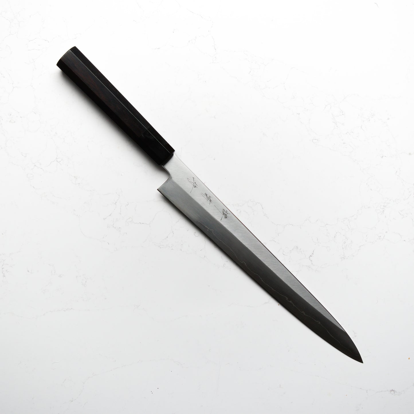 Satoshi Nakagawa Ginsan Sujihiki 270mm - Ebony and Black