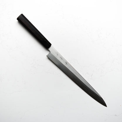 Satoshi Nakagawa Ginsan Sujihiki 270mm - Ebony and Black