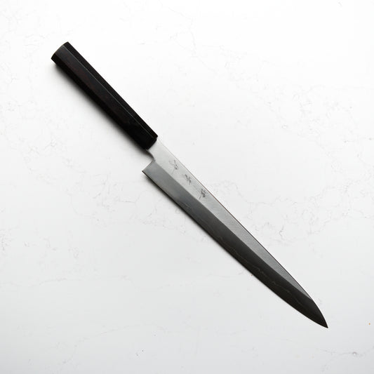 Satoshi Nakagawa Ginsan Sujihiki 270mm - Ebony and Black