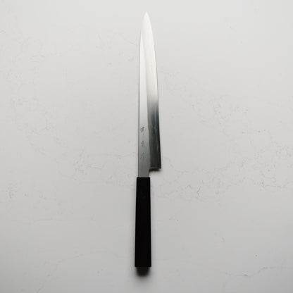 Satoshi Nakagawa Ginsan Sujihiki 270mm - Ebony and Black