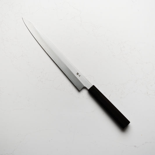Satoshi Nakagawa Ginsan Sujihiki 270mm - Ebony and Black