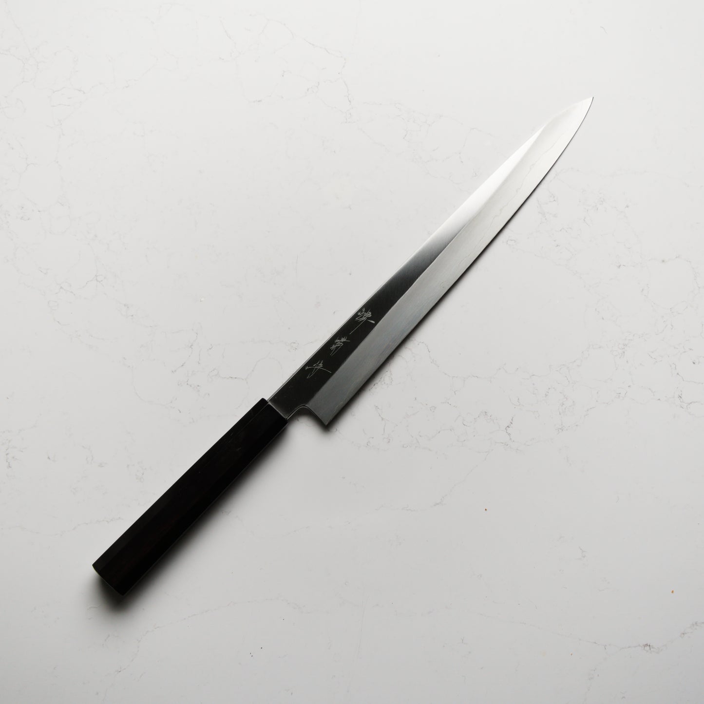 Satoshi Nakagawa Ginsan Sujihiki 270mm - Ebony and Black