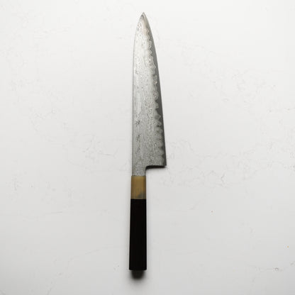 Nakagawa & Sakai Kikumori "Seiun" VG10 Damascus Gyuto 240mm w/ Saya