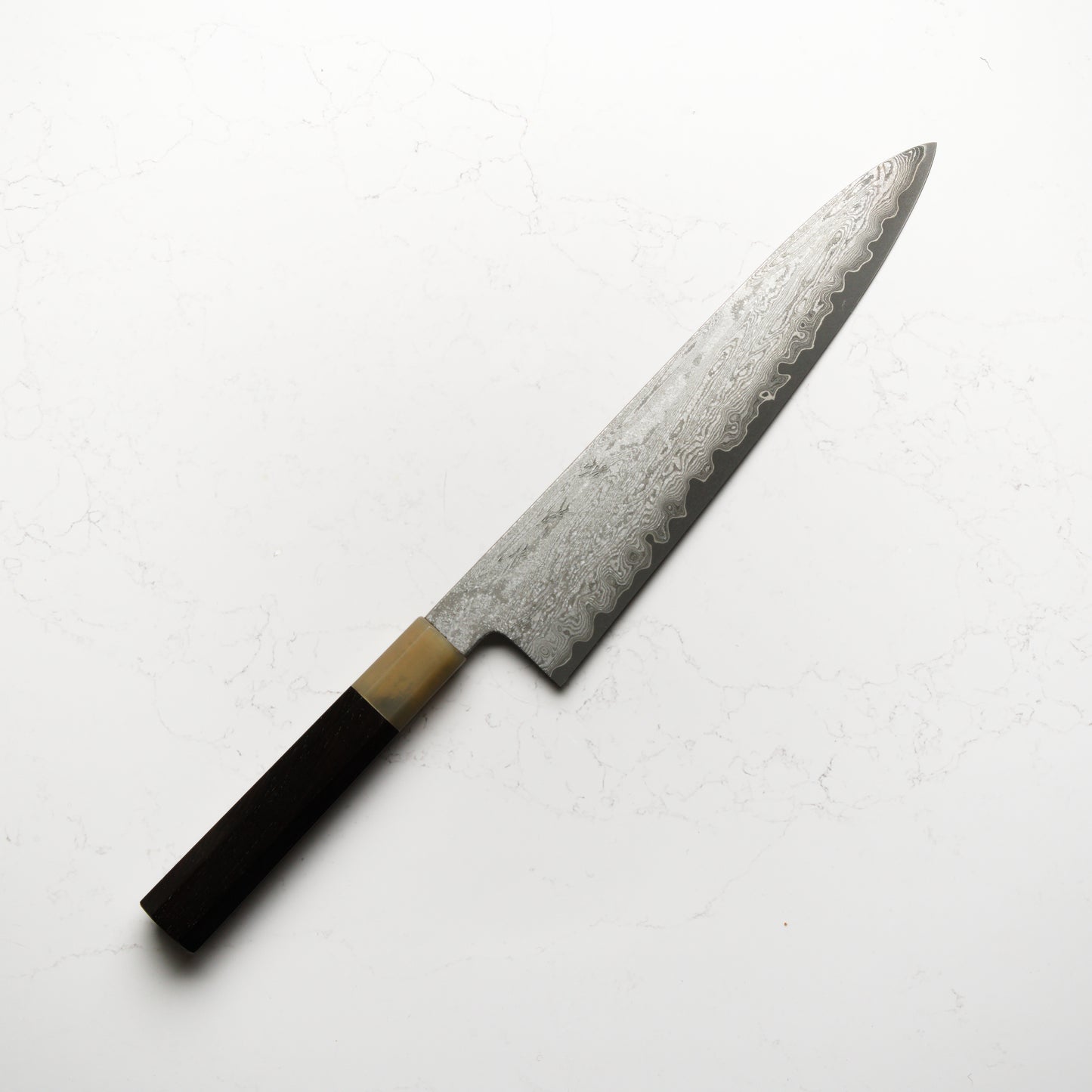 Nakagawa & Sakai Kikumori "Seiun" VG10 Damascus Gyuto 240mm w/ Saya
