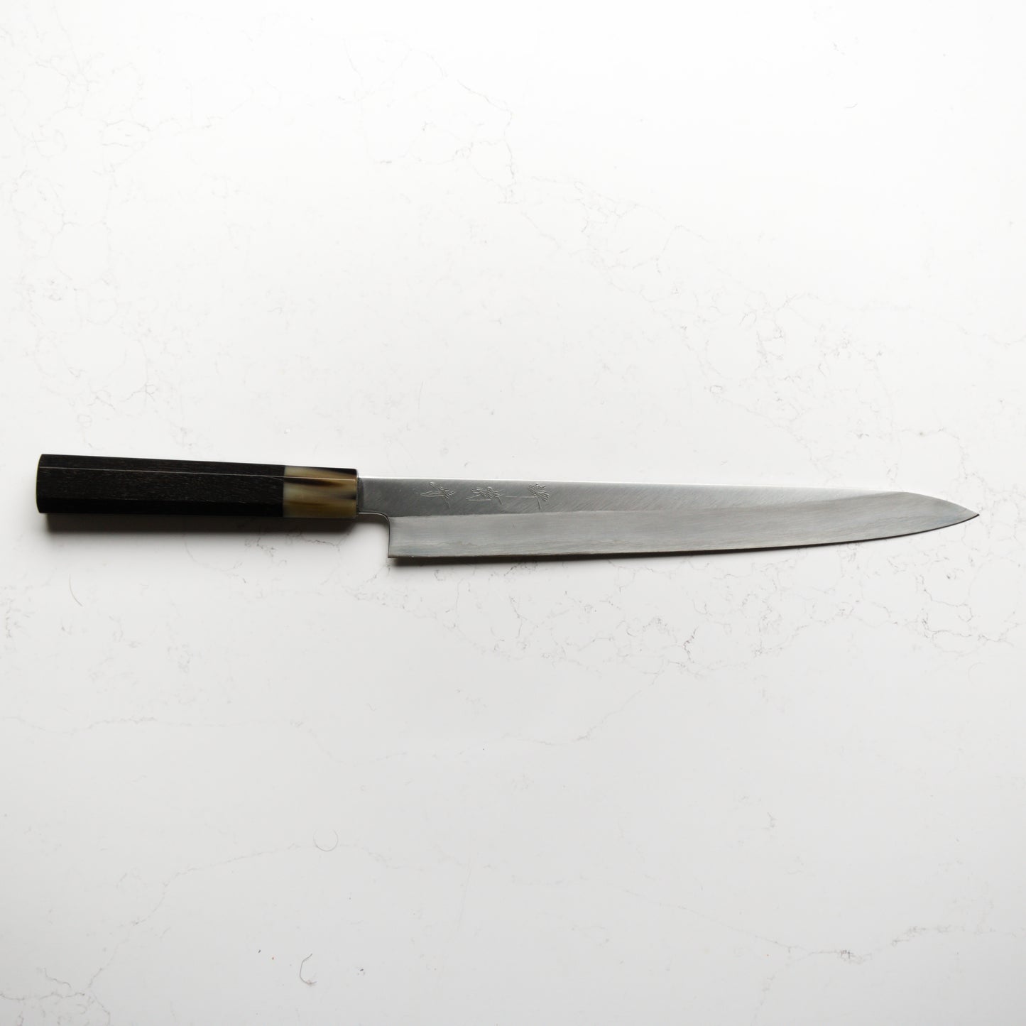 Satoshi Nakagawa Ginsan Sujihiki 270mm - Ebony and Blonde