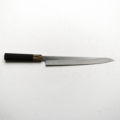 Satoshi Nakagawa Ginsan Sujihiki 270mm - Ebony and Blonde