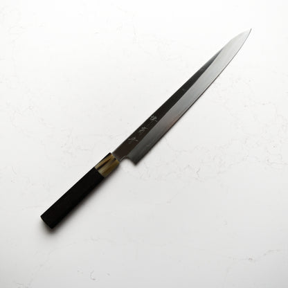 Satoshi Nakagawa Ginsan Sujihiki 270mm - Ebony and Blonde