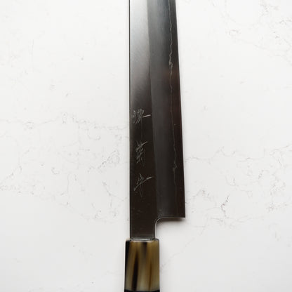 Satoshi Nakagawa Ginsan Sujihiki 270mm - Ebony and Blonde
