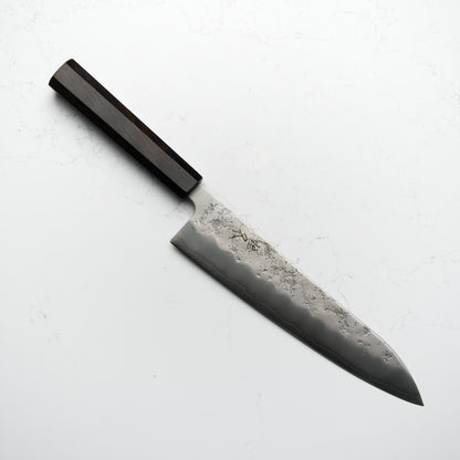 Tsunehisa Ginsan Nashiji Gyuto 210mm - Ebony