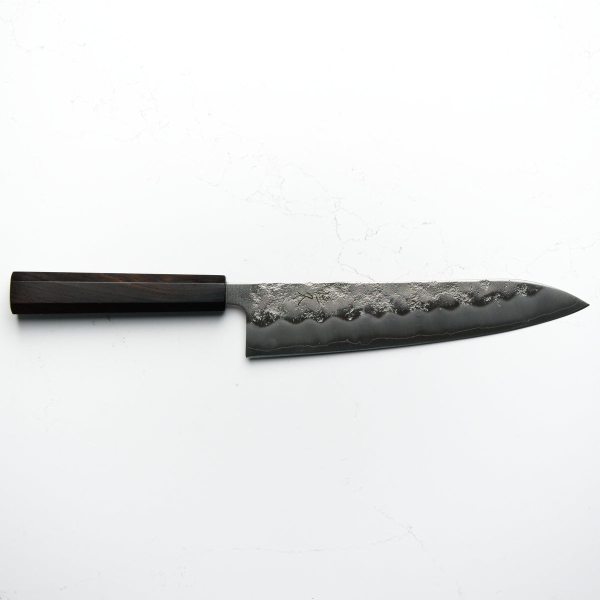 Tsunehisa Ginsan Nashiji Gyuto 210mm - Ebony