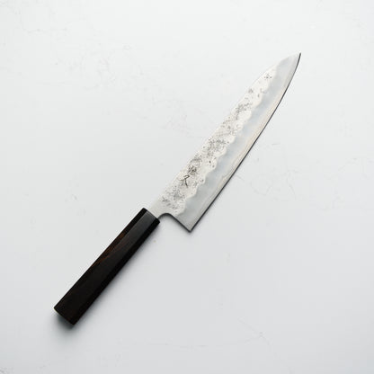 Tsunehisa Ginsan Nashiji Gyuto 210mm - Ebony