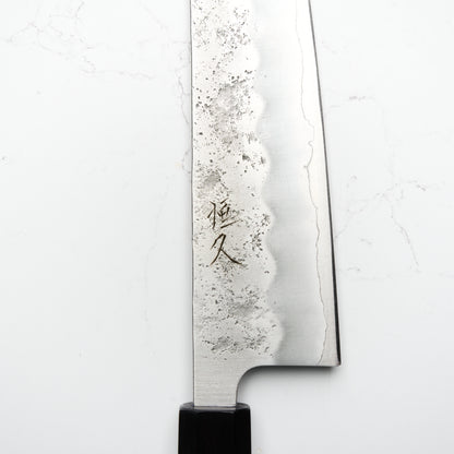 Tsunehisa Ginsan Nashiji Gyuto 210mm - Ebony