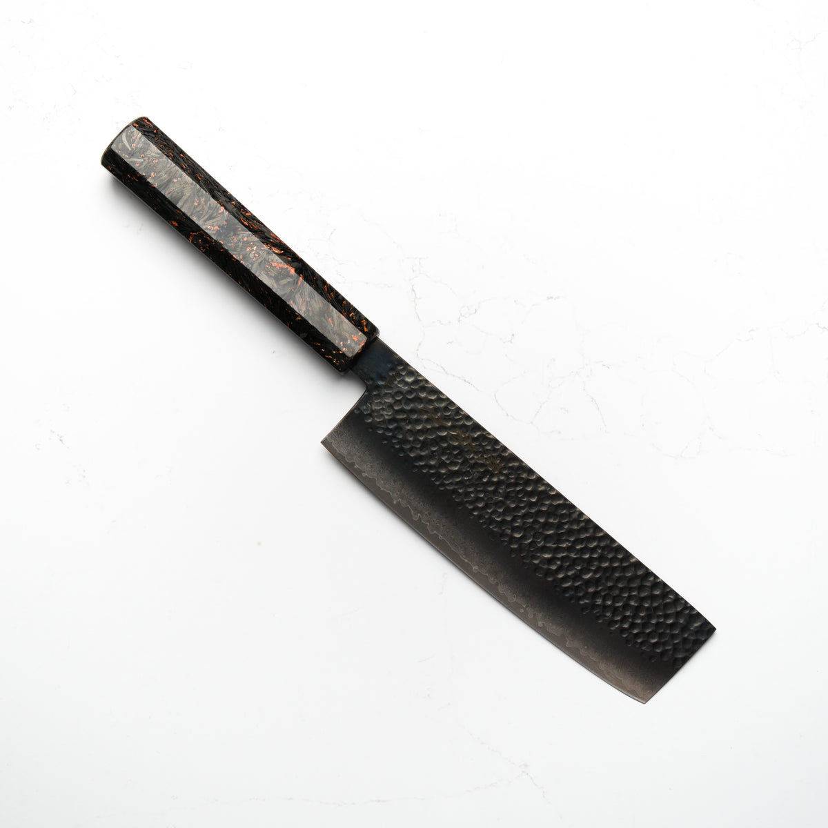 Sakai Kikumori VG10 Damascus Kurouchi Nakiri 170mm