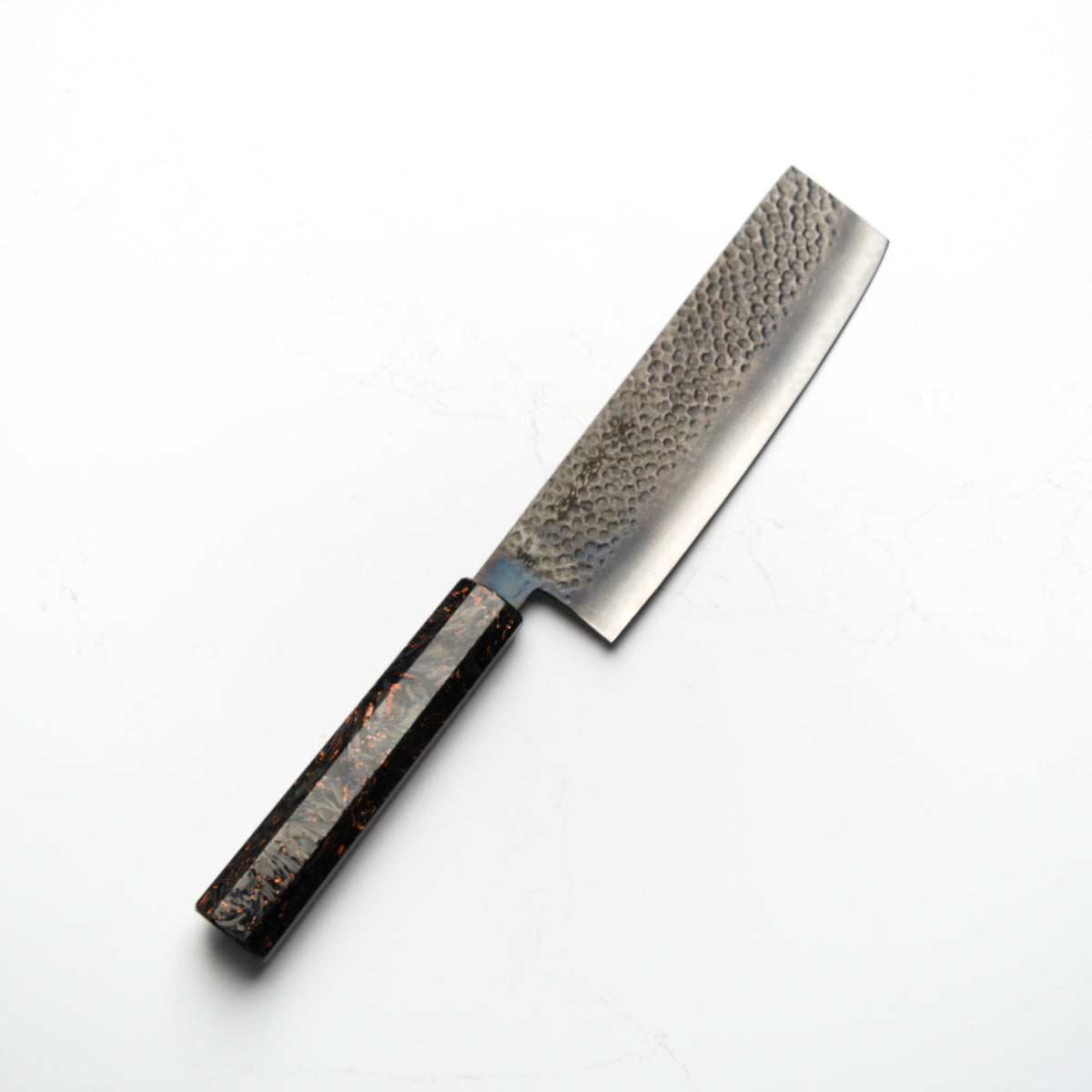 Sakai Kikumori VG10 Damascus Kurouchi Nakiri 170mm