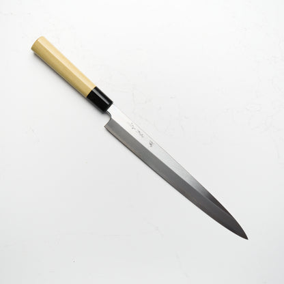 Sakai Kikumori Shironiko Yanagiba 270mm - Magnolia and Black Horn