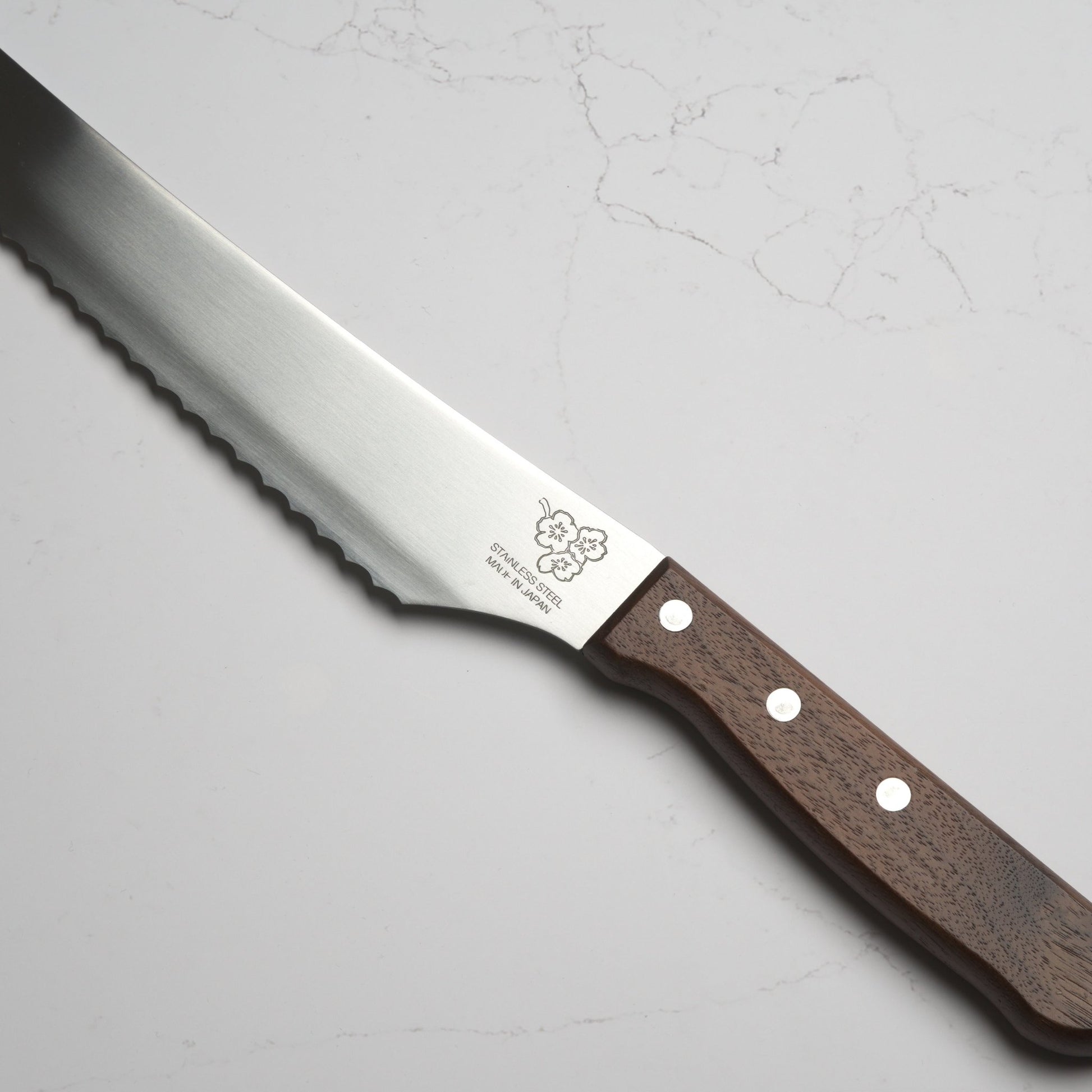Bread Knife 270mm - Stainless Steel - Blade & Board