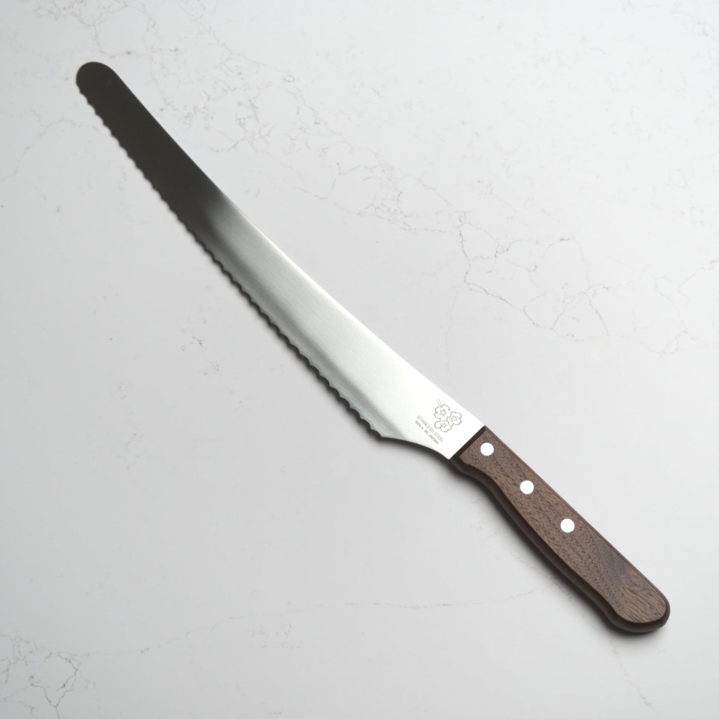 Bread Knife 270mm - Stainless Steel - Blade & Board