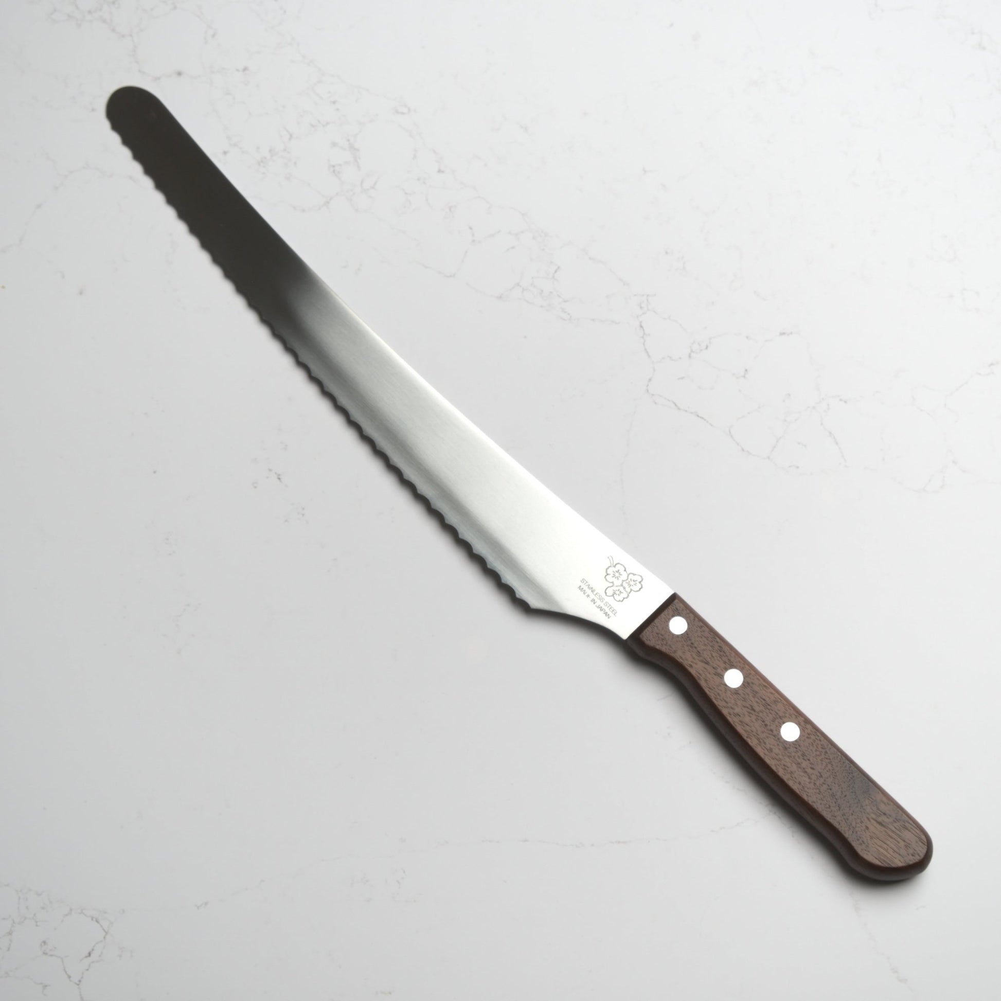 Bread Knife 270mm - Stainless Steel - Blade & Board