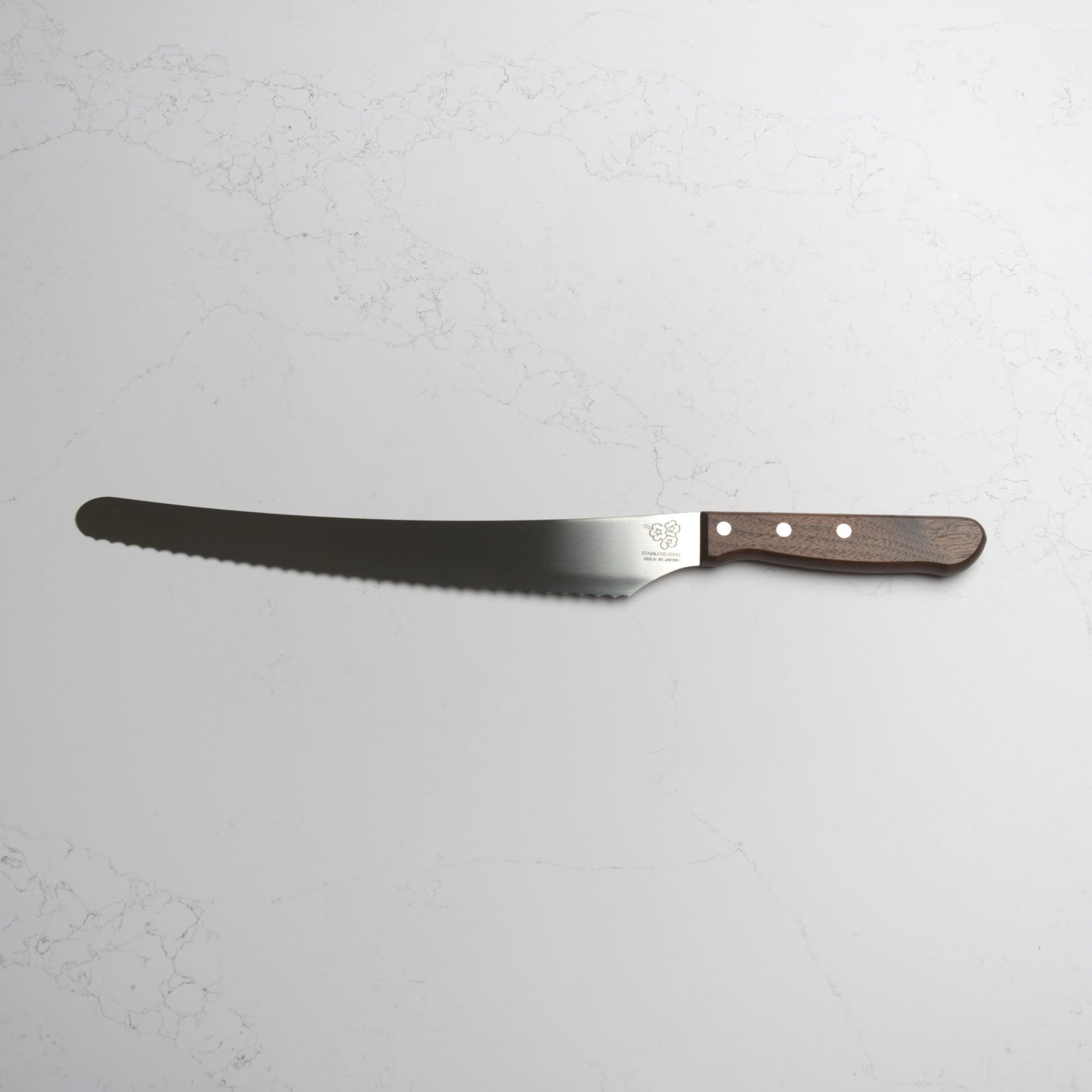 Bread Knife 270mm - Stainless Steel - Blade & Board