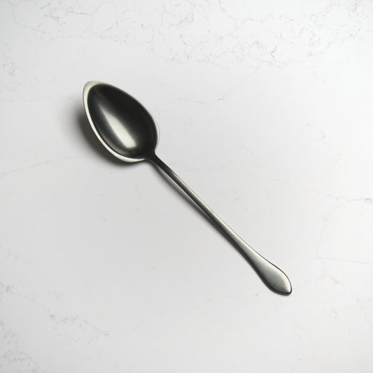 Gestura 01 Kitchen Spoon - Gunmetal - Blade & Board