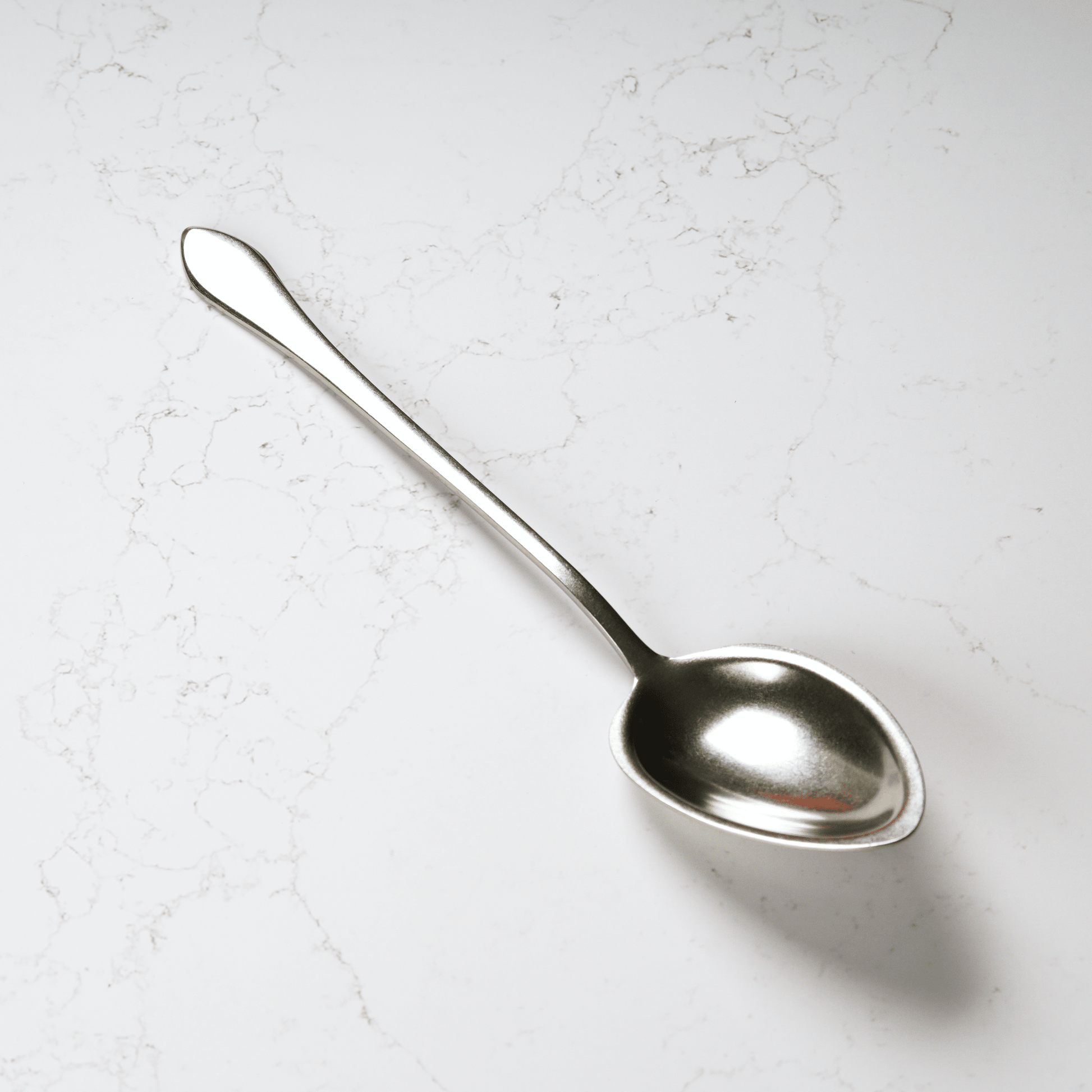 Gestura 01 Kitchen Spoon - Silver - Blade & Board