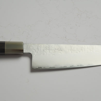 Hado Shiosai SG2 Bunka 180mm - Blade & Board