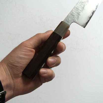 Hado Shiosai SG2 Gyuto 210mm - Blade & Board